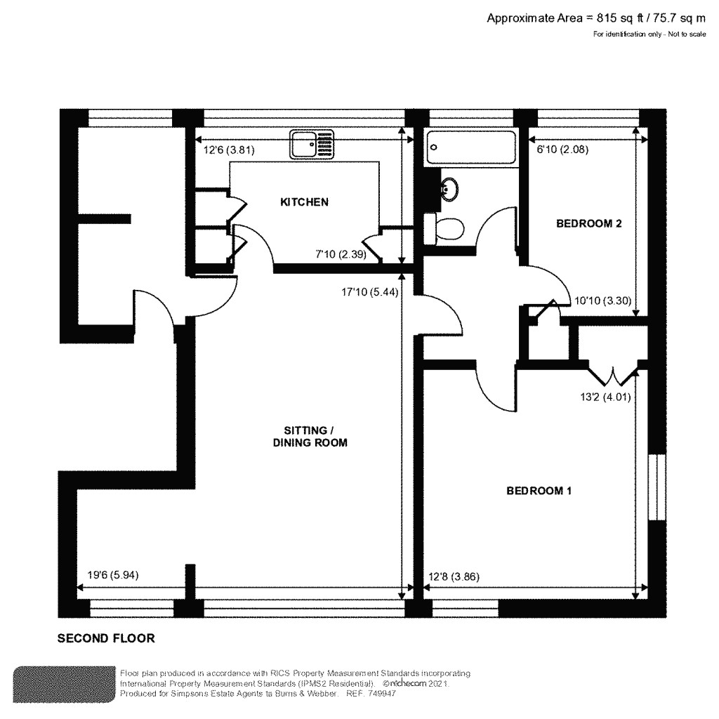 Floorplans For Boxgrove Avenue, Guildford, Surrey