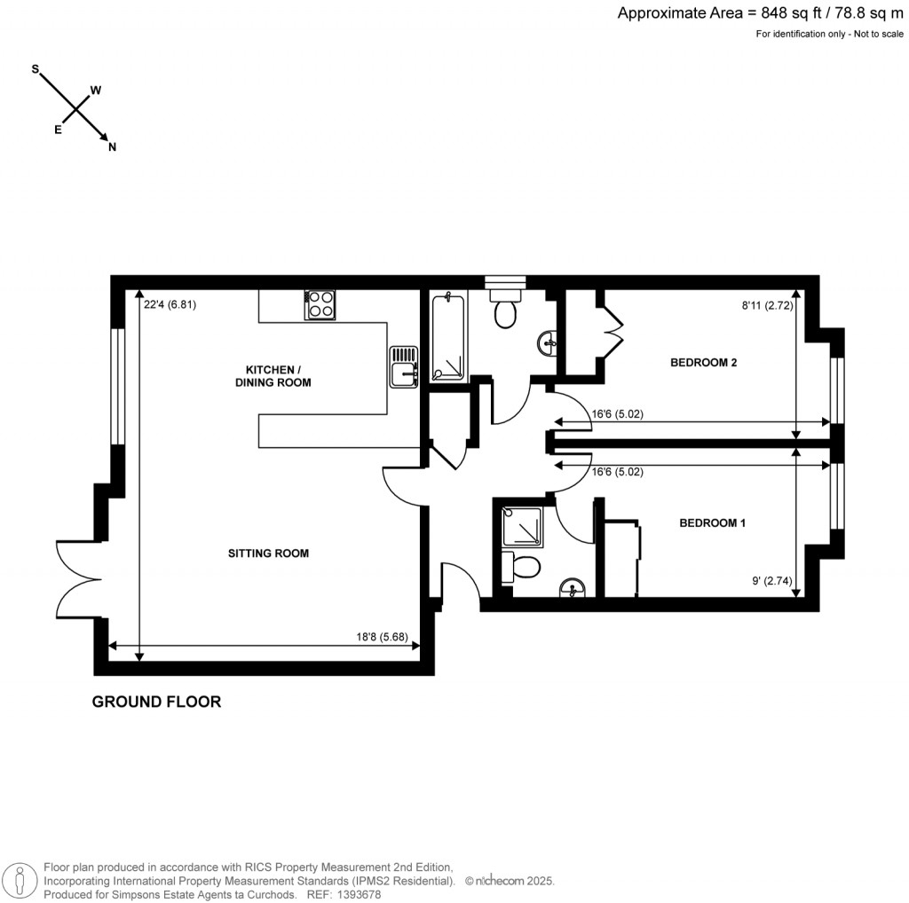 Floorplans For Bisley, Woking, Surrey