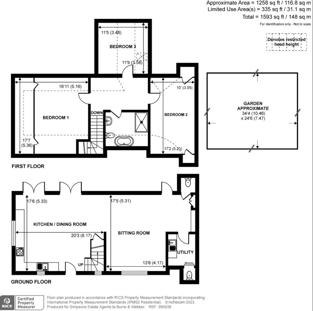 Floorplans For Ewhurst, Cranleigh, Surrey