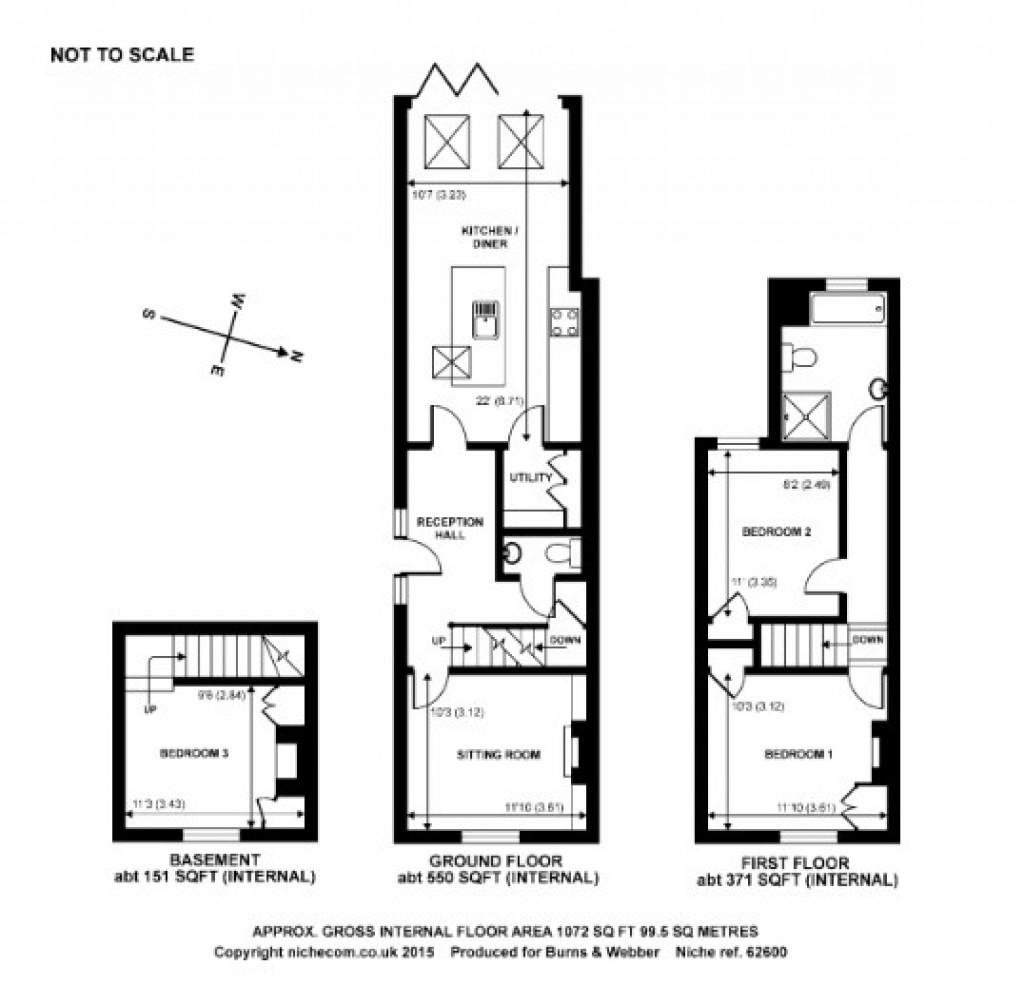 Floorplans For Brodie Road, Guildford, Surrey