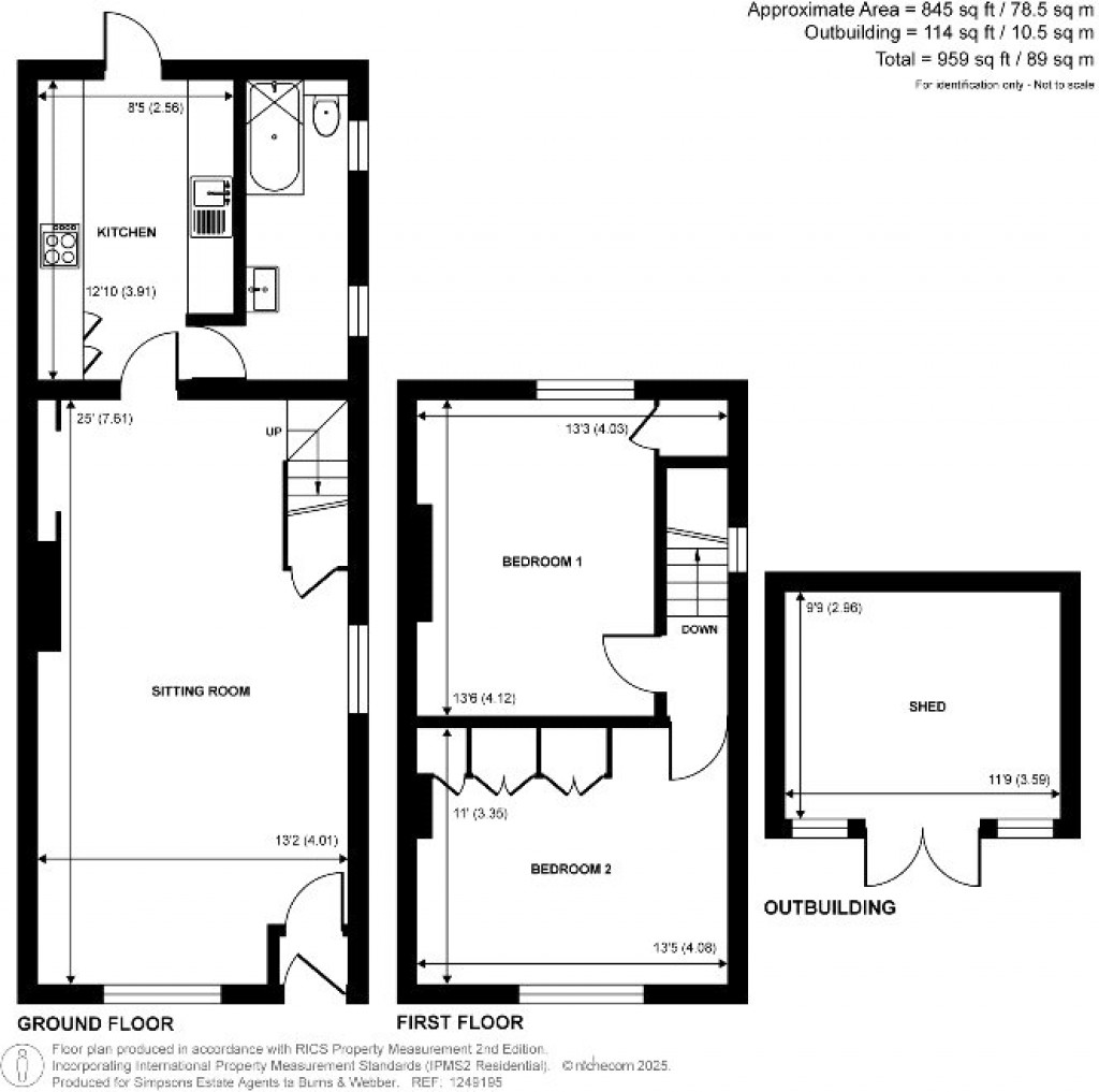 Floorplans For Witley, Godalming, Surrey