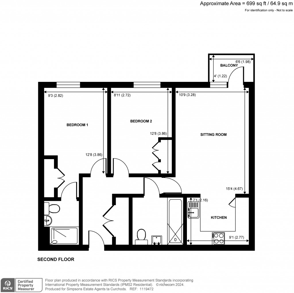Floorplans For Station View, Guildford, Surrey
