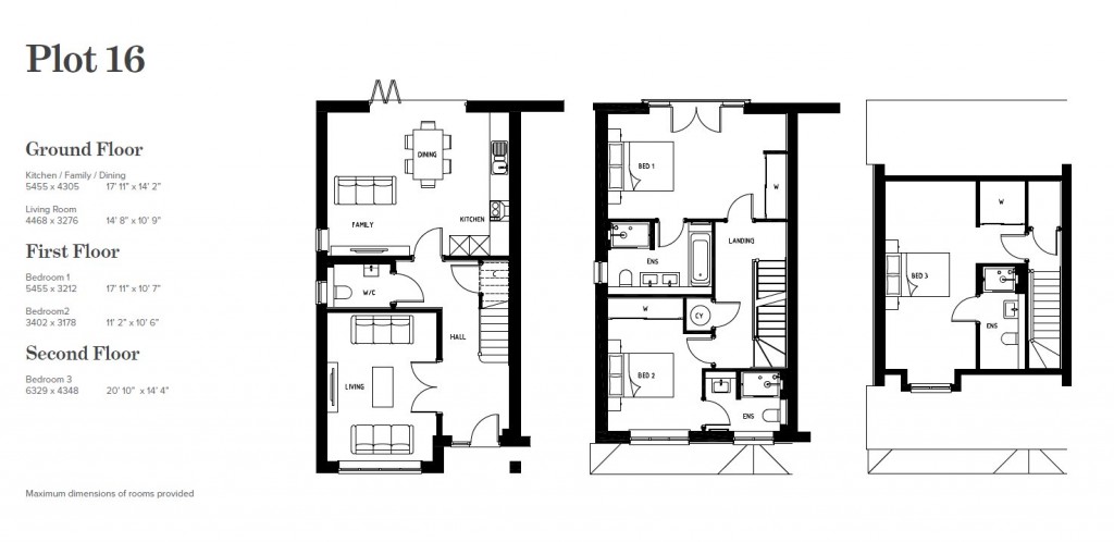 Floorplans For Walnut Tree Gardens, West Horsley, Surrey