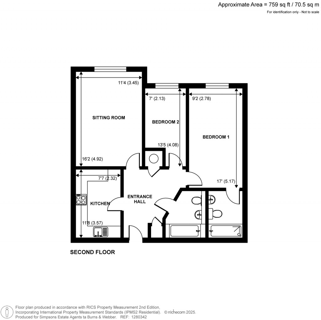 Floorplans For Kings Road, Farncombe, Godalming, GU7