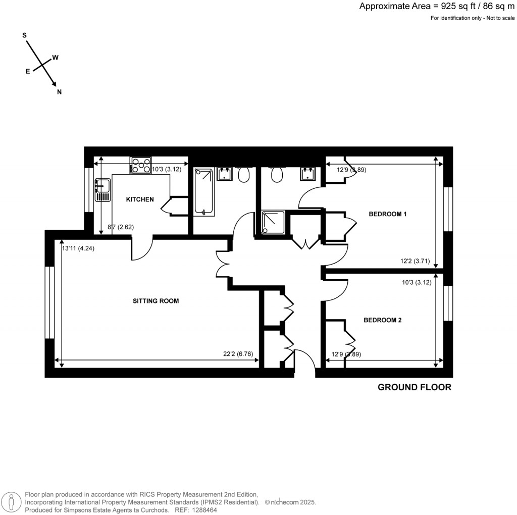Floorplans For Albury Road, Guildford, GU1