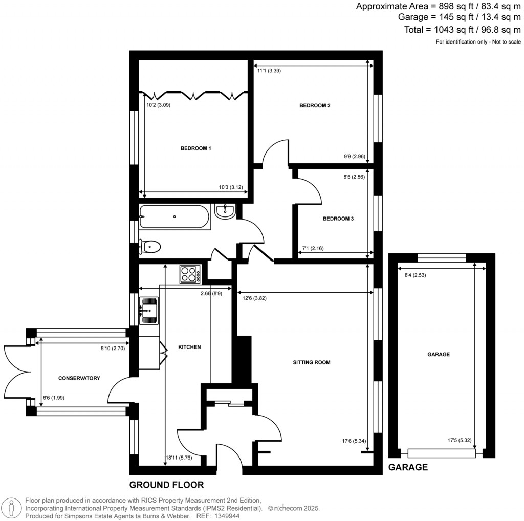 Floorplans For Guildford, Surrey