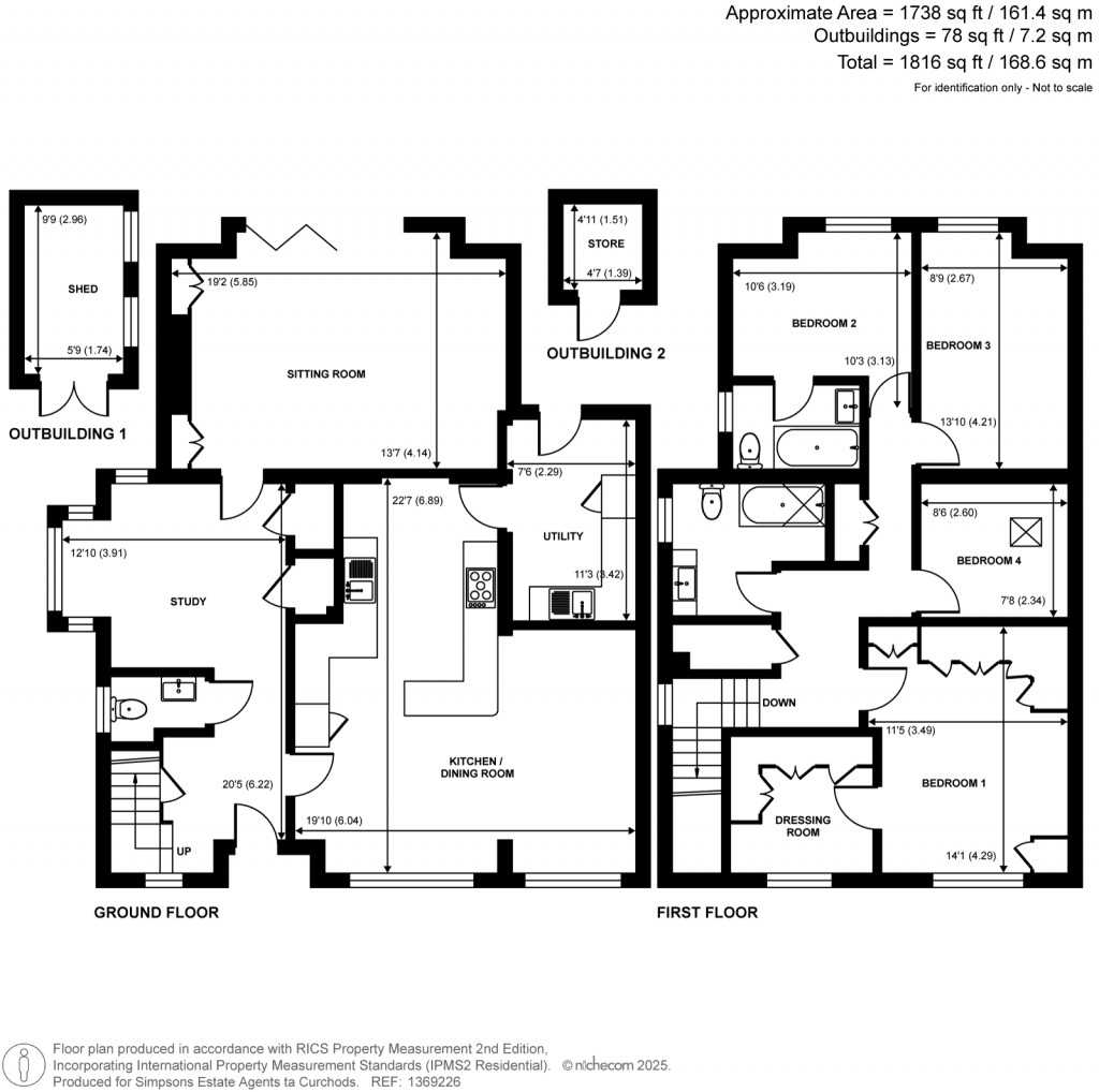 Floorplans For Stonebridge Wharf, Shalford, Surrey