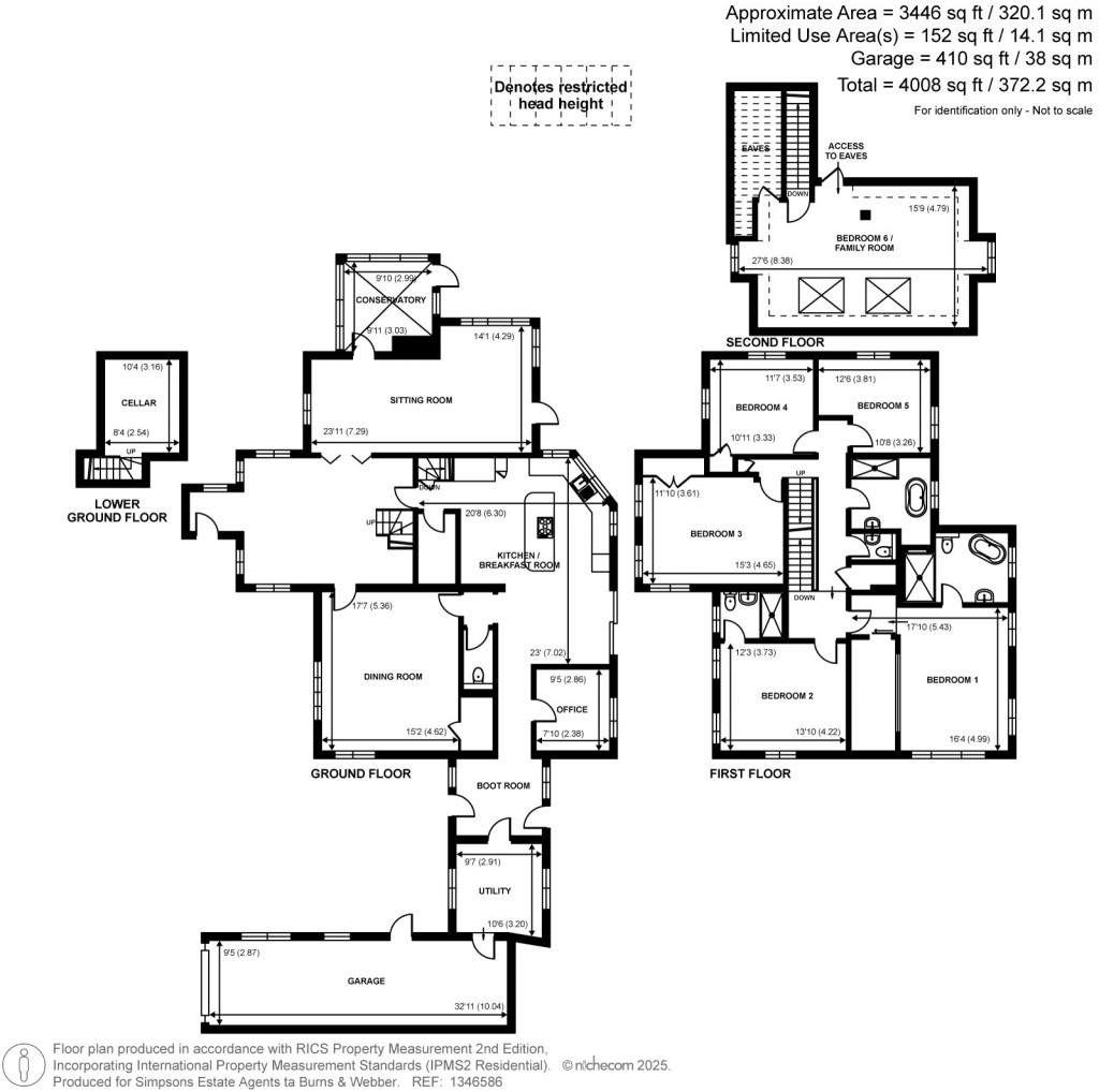 Floorplans For Dye House Road, Thursley, Godalming, Surrey