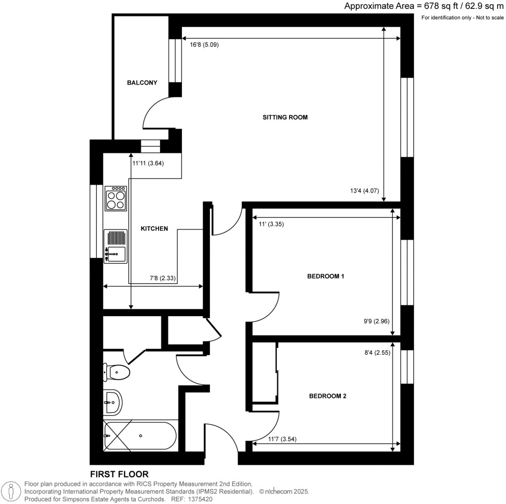 Floorplans For Warren Road, Guildford, Surrey