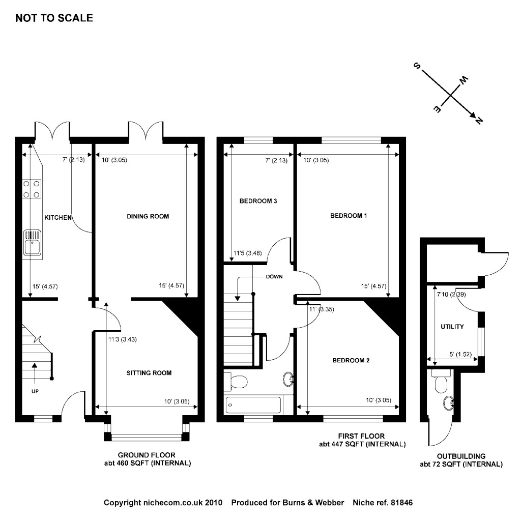 Floorplans For Guildford, Surrey