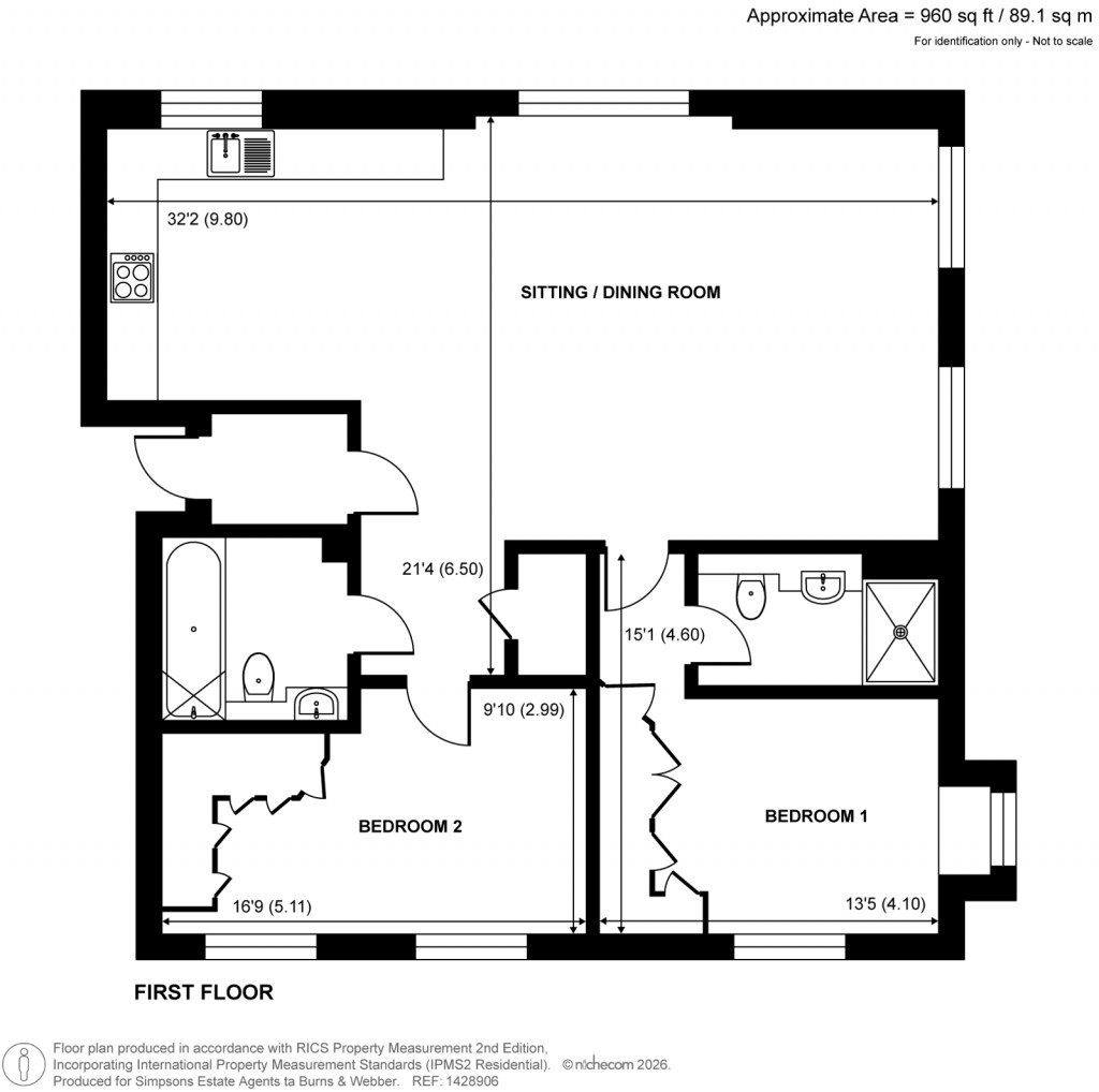 Floorplans For Godalming, Surrey