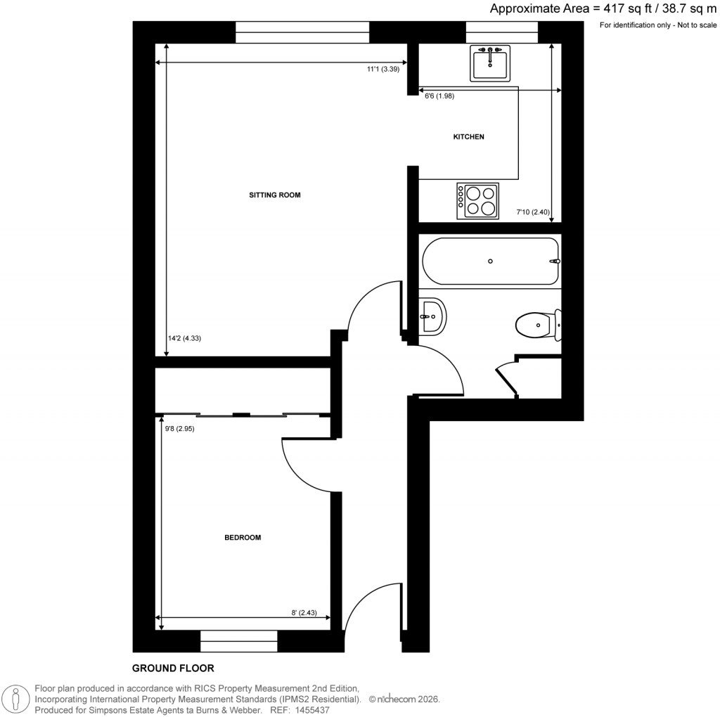 Floorplans For Godalming, Surrey