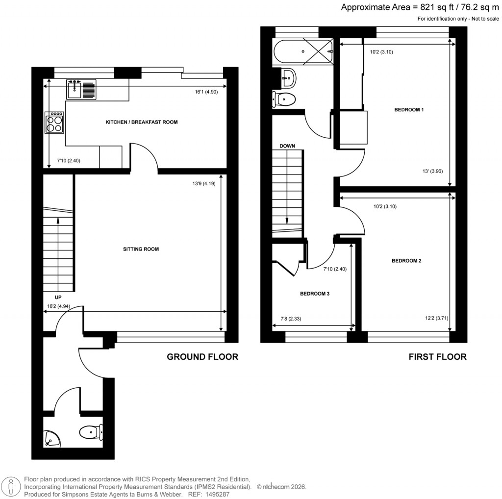 Floorplans For Guildford, Surrey