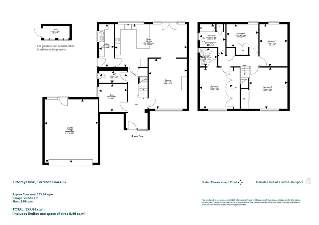 Floorplans For Torrance, Glasgow, East Dunbartonshire