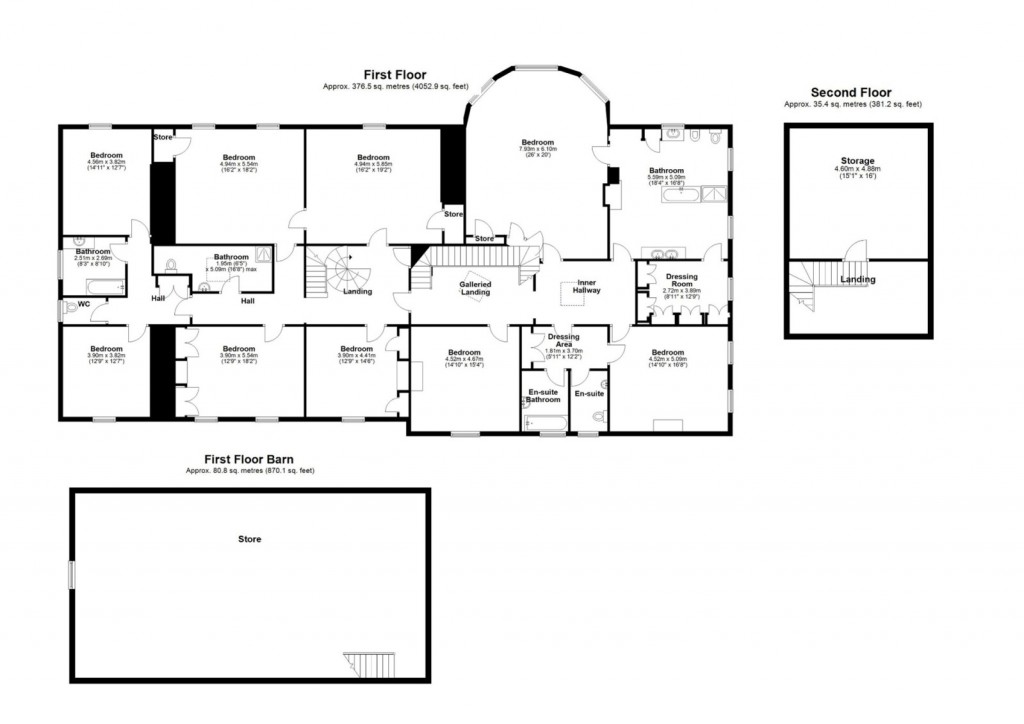 Floorplans For Halstead, Essex