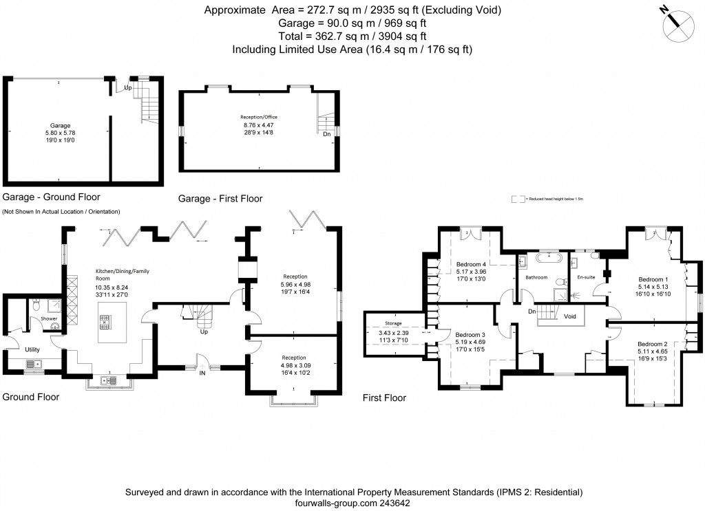 Floorplans For Rettendon Common, Essex