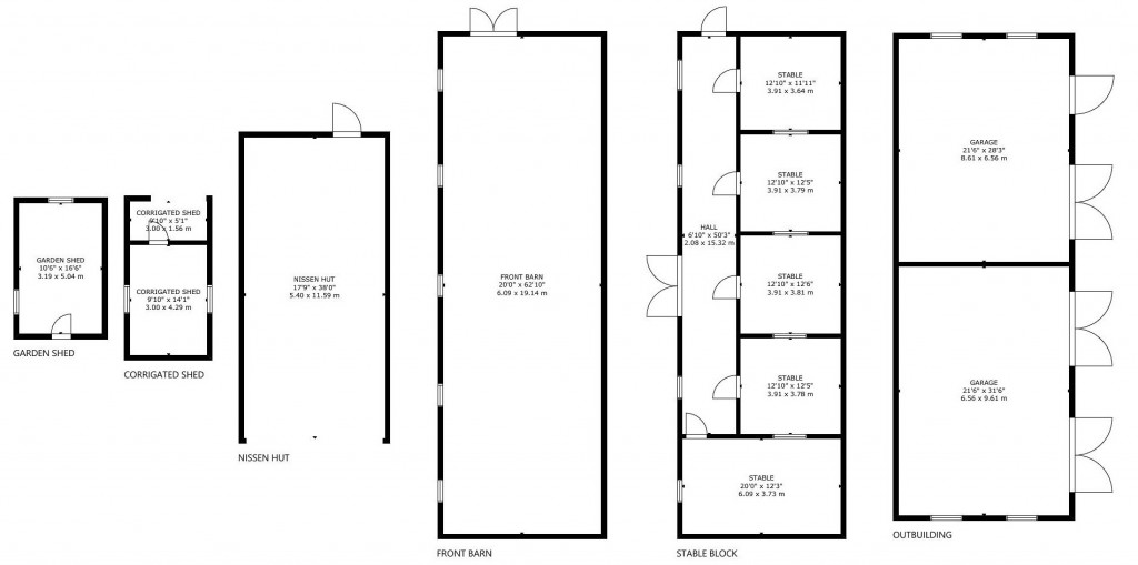 Floorplans For Mayland, Essex