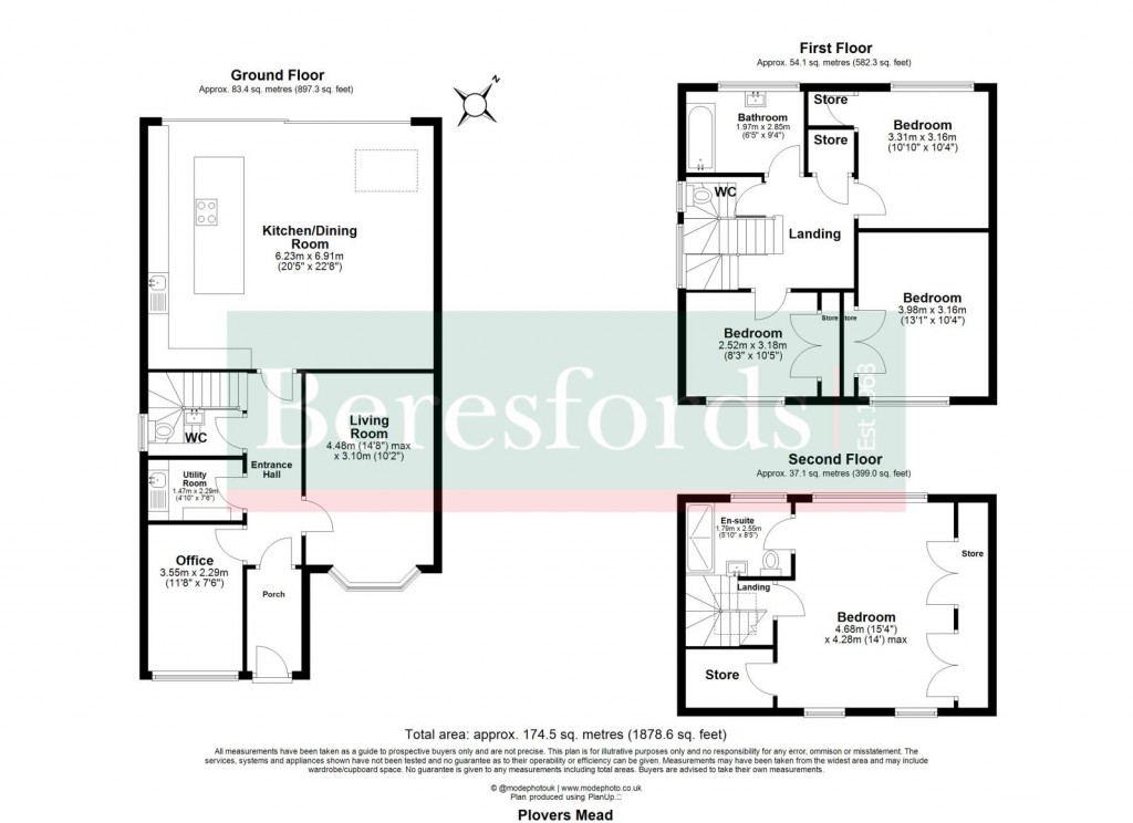 Floorplans For Wyatts Green, Brentwood, Essex