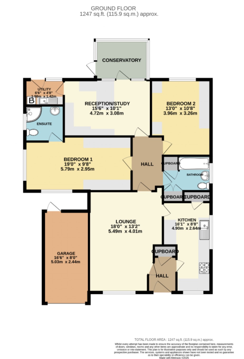 Floorplans For Great Totham, Maldon, Essex