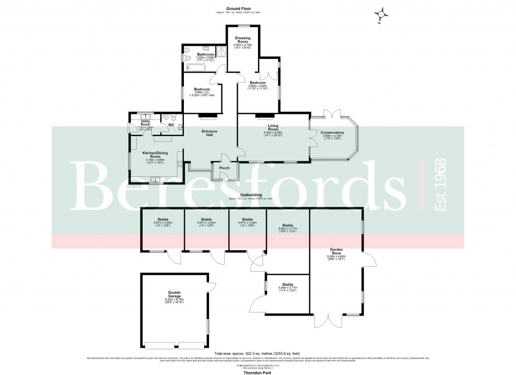 Floorplans For Herongate, Brentwood, Essex