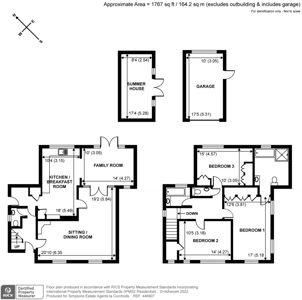Floorplans For 240 Portsmouth Road, Cobham, KT11