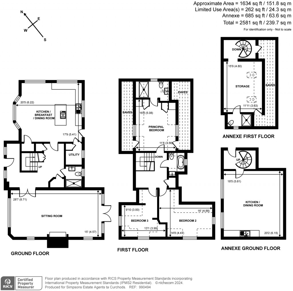 Floorplans For Seven Hills Road, Cobham, KT11