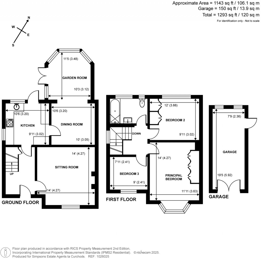 Floorplans For Stoke D'Abernon, Cobham, Surrey