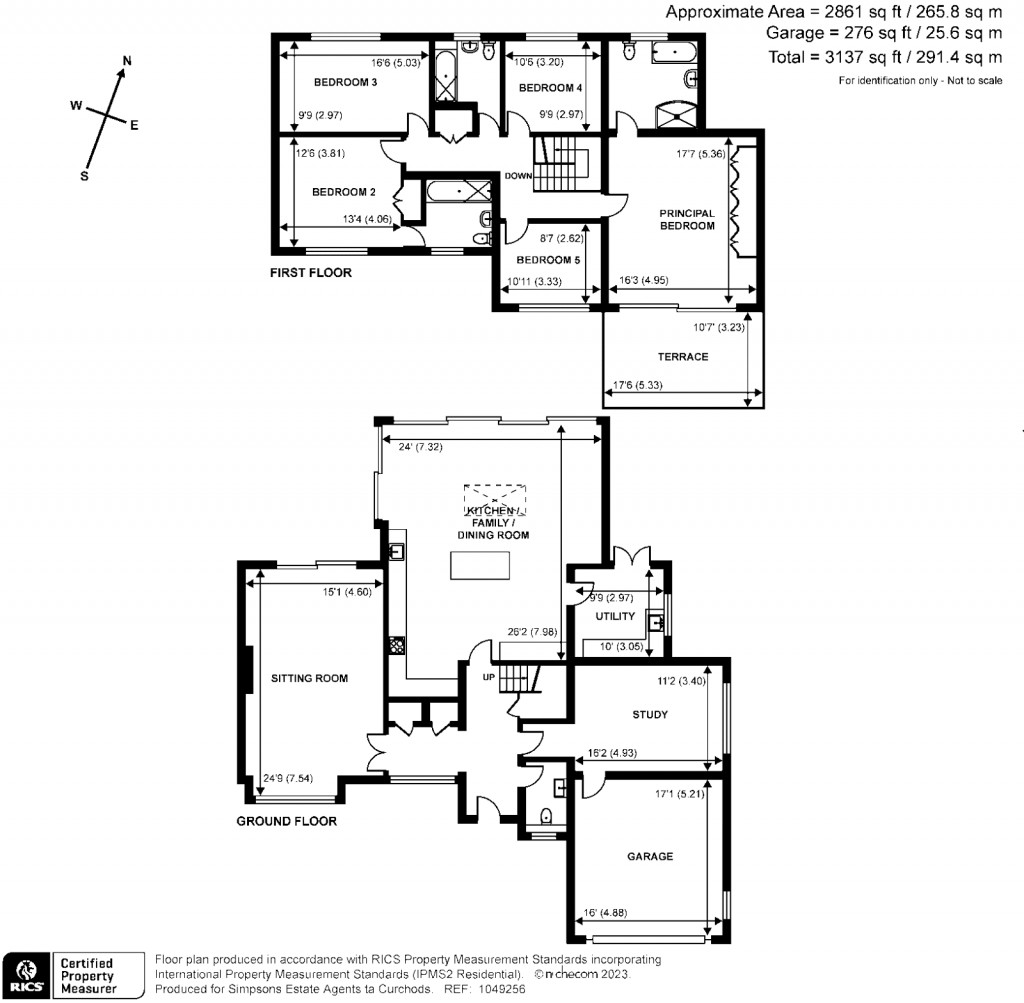 Floorplans For Sandroyd Way, Cobham, KT11