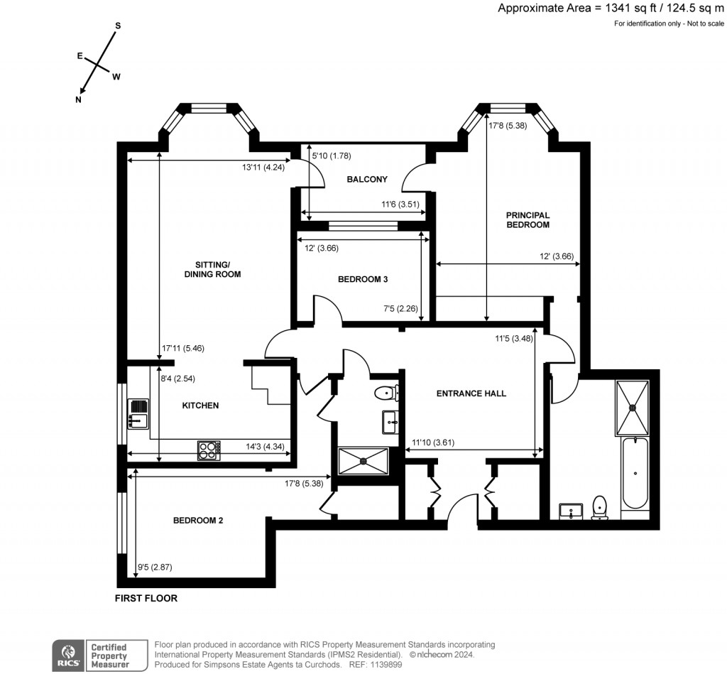 Floorplans For Portsmouth Road, Cobham, KT11