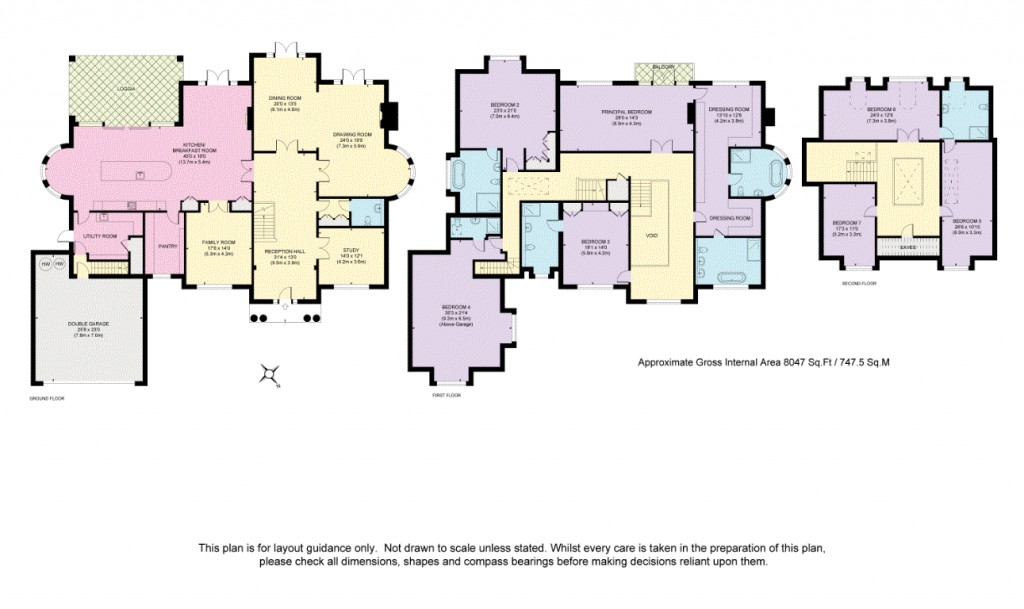 Floorplans For Icklingham Road, Cobham, KT11