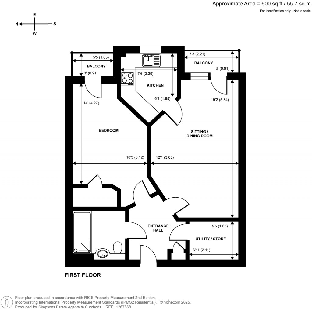 Floorplans For High Street, Cobham, Surrey
