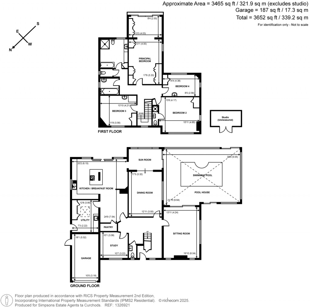 Floorplans For Broad High Way, Cobham, Surrey