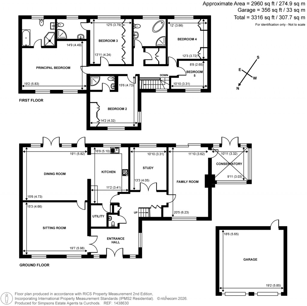 Floorplans For Cobham, Surrey