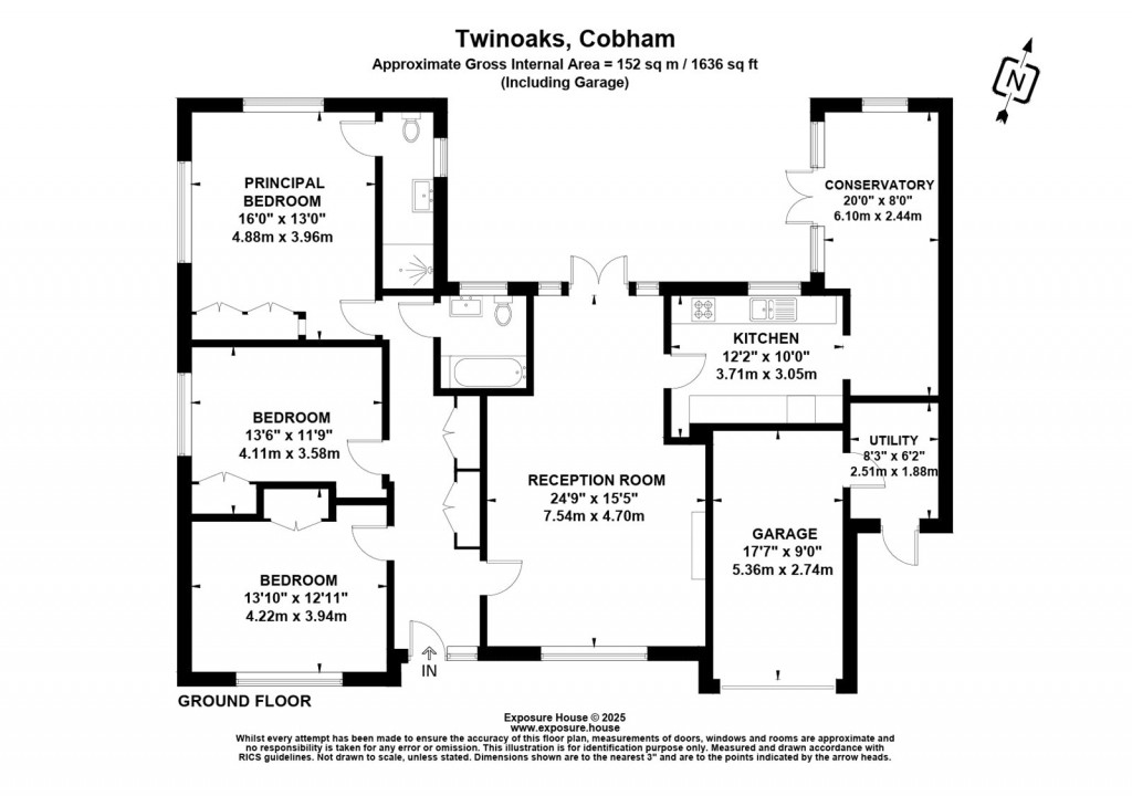 Floorplans For Twinoaks, Cobham, Surrey