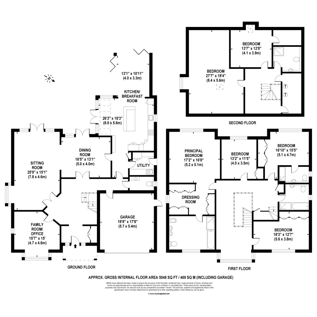 Floorplans For Brookfield Place, Cobham, Surrey