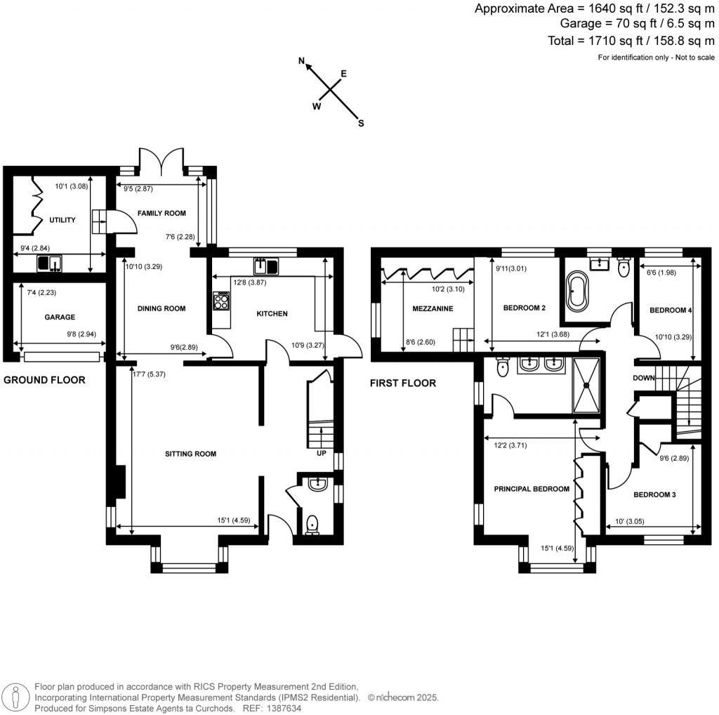 Floorplans For Portsmouth Road, Cobham, Surrey
