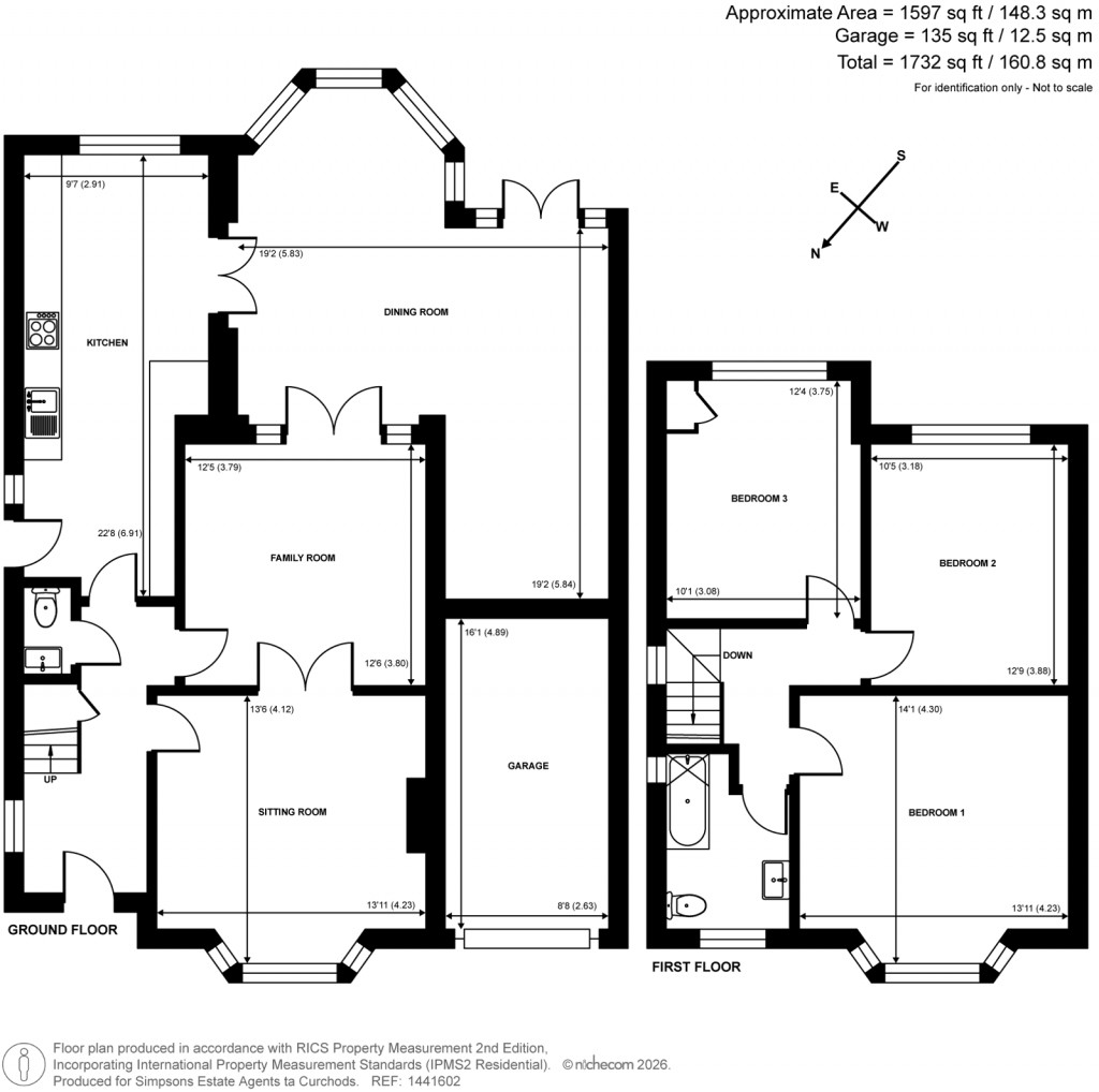 Floorplans For Stoke D'Abernon, Cobham, Surrey