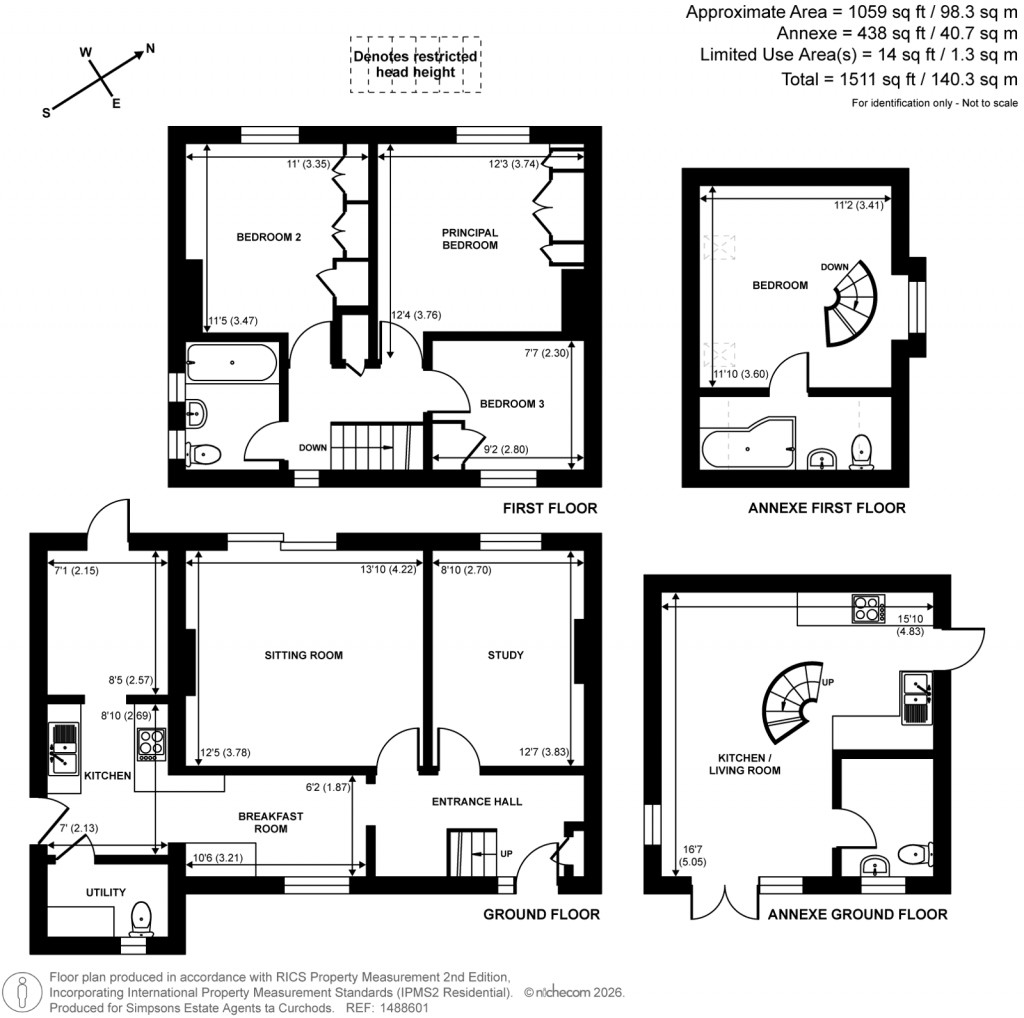 Floorplans For Mount Pleasant, West Horsley, Surrey