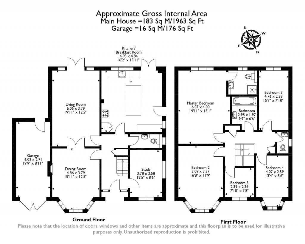 Floorplans For Ockham Road North, West Horsley, KT24