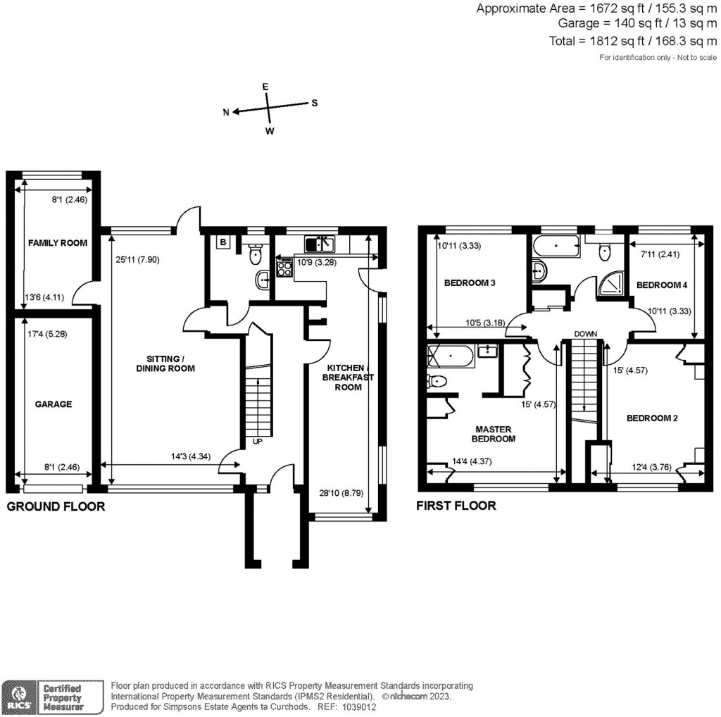 Floorplans For Ripley Lane, West Horsley, KT24