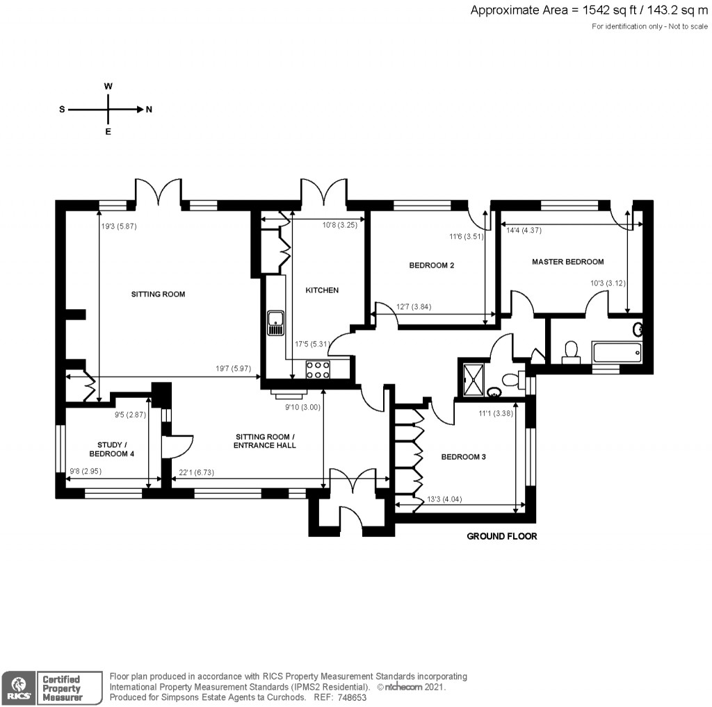 Floorplans For Ockham Road South, East Horsley, Surrey