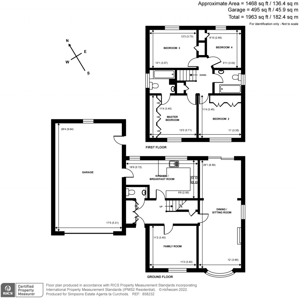 Floorplans For The Ridings, East Horsley, KT24