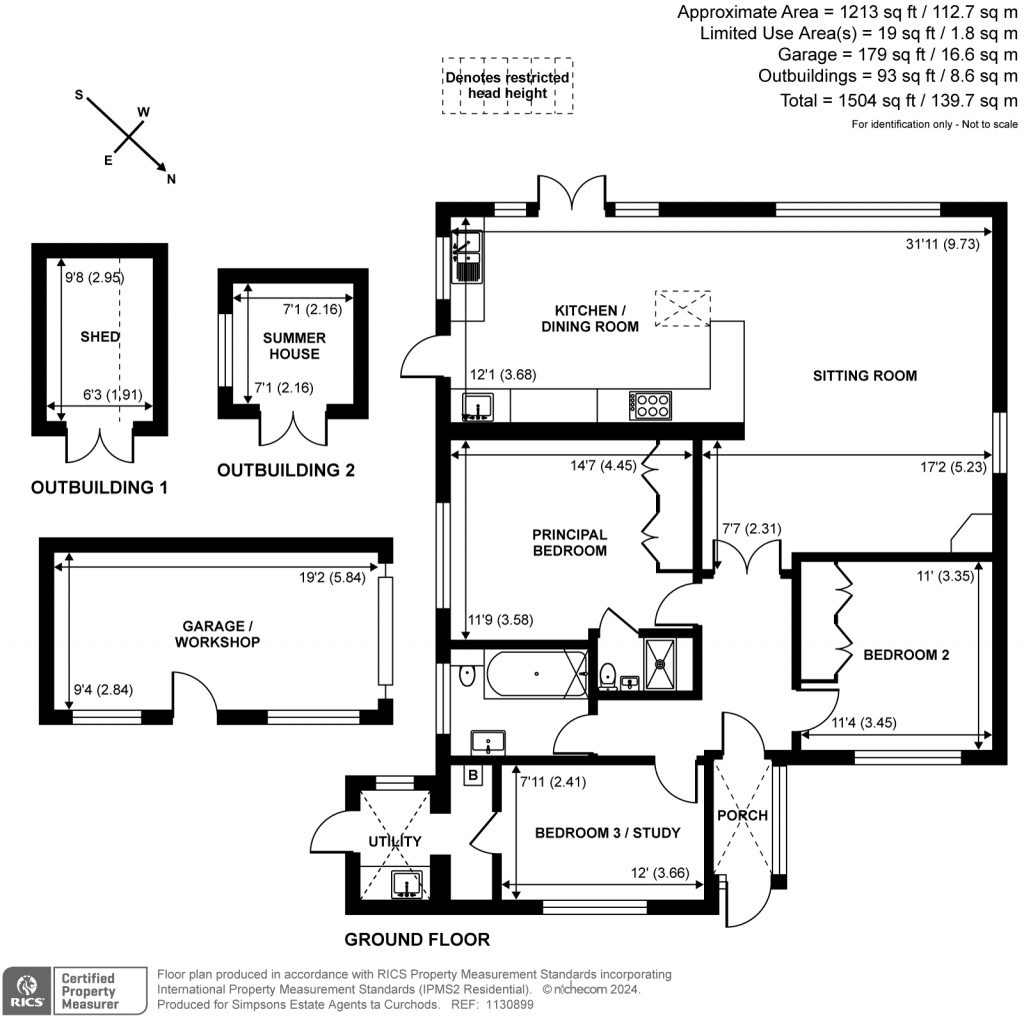 Floorplans For Shere Road, West Horsley, Surrey