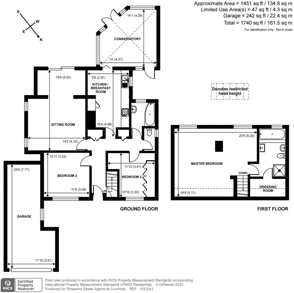 Floorplans For Ockham Road North, West Horsley, KT24