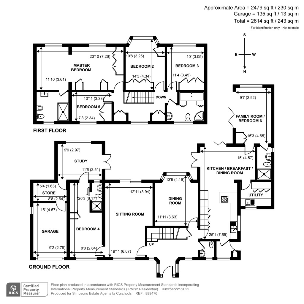 Floorplans For Lime Grove, West Clandon, GU4