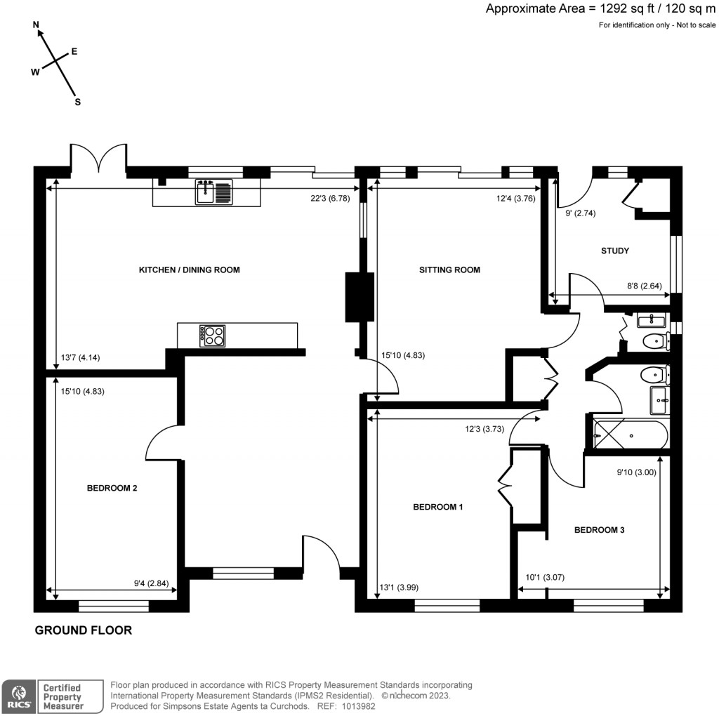 Floorplans For Green Lane, Ockham, GU23