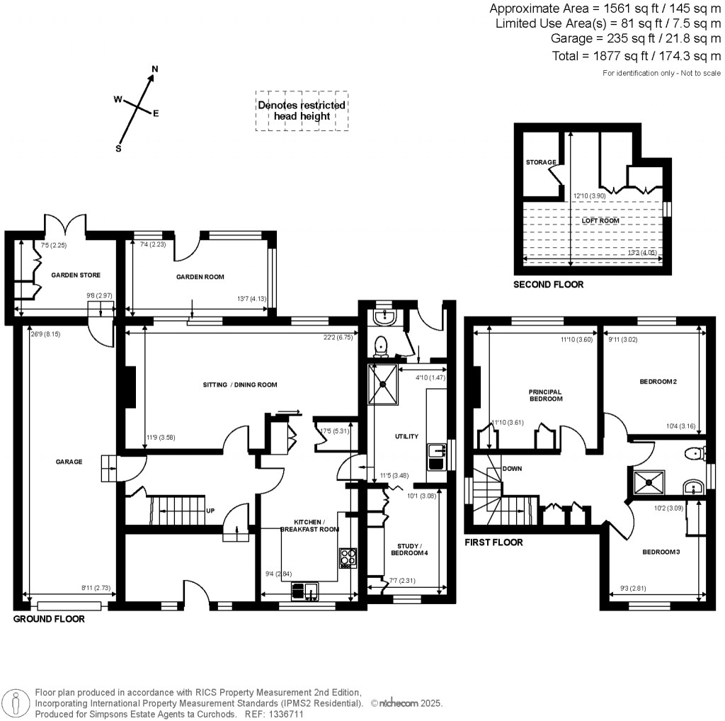Floorplans For Jefferies Road, West Horsley, Surrey