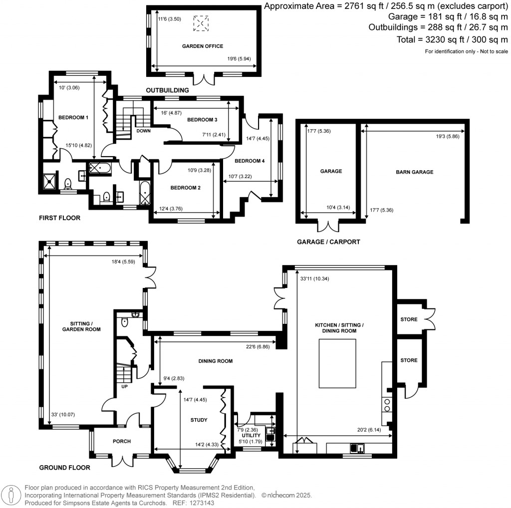 Floorplans For Clandon Road, Send, Woking, GU23