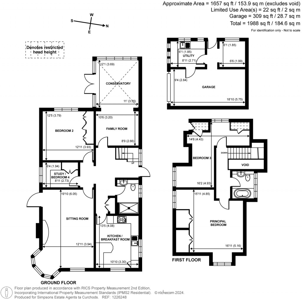 Floorplans For Woodstock, West Clandon, GU4