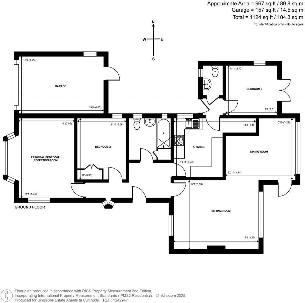 Floorplans For Heath View, East Horsley, Surrey